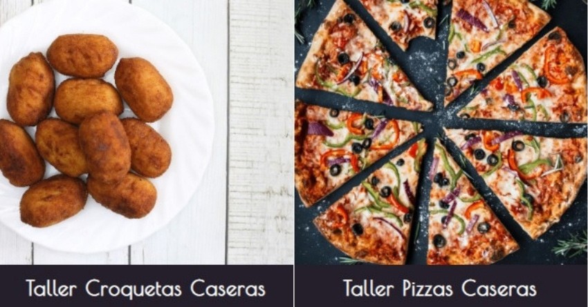 Ciclo de Talleres de cocina casual - Croquetas y Pizzas